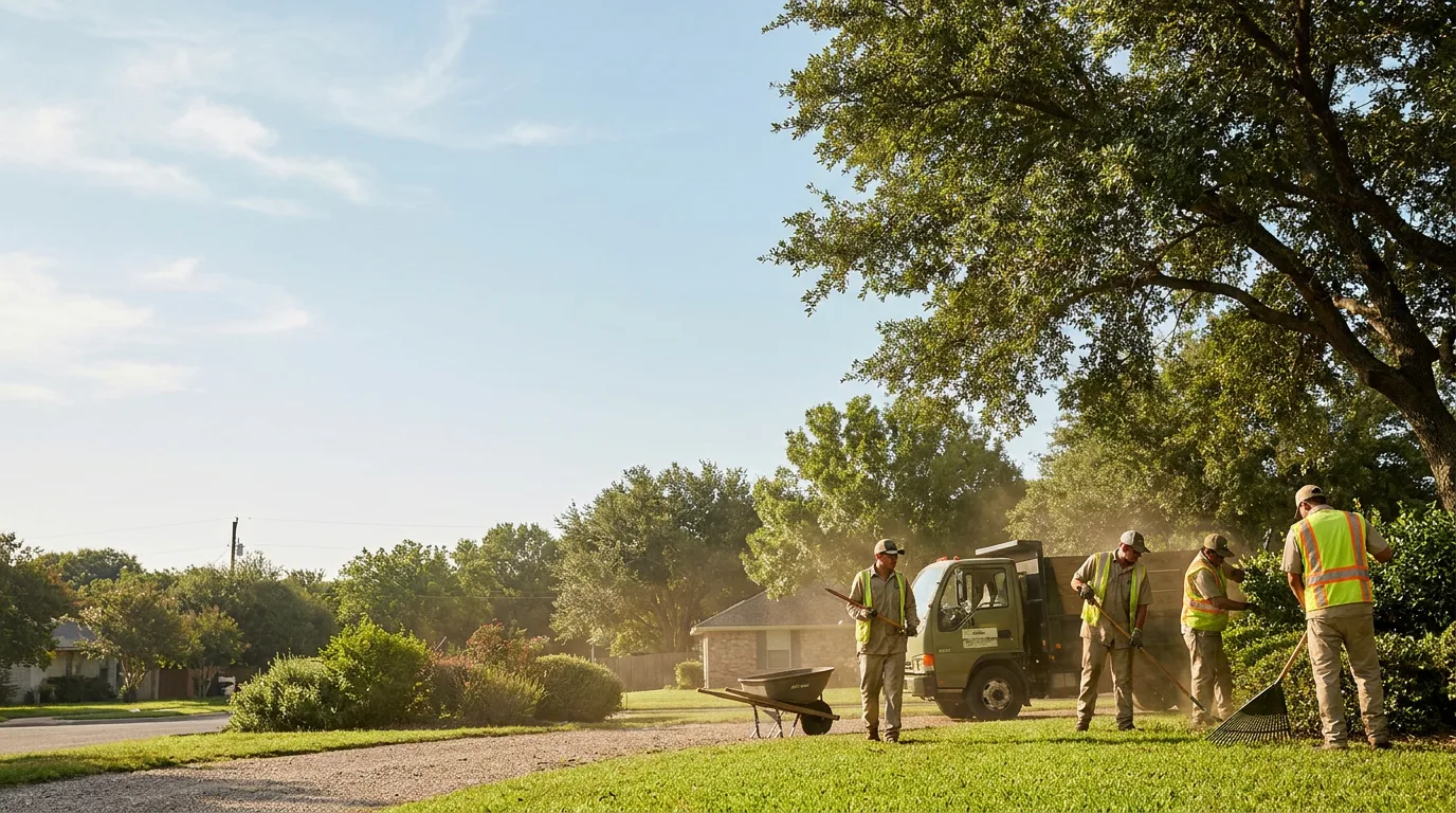 Landscaping in Marble Falls, TX near me